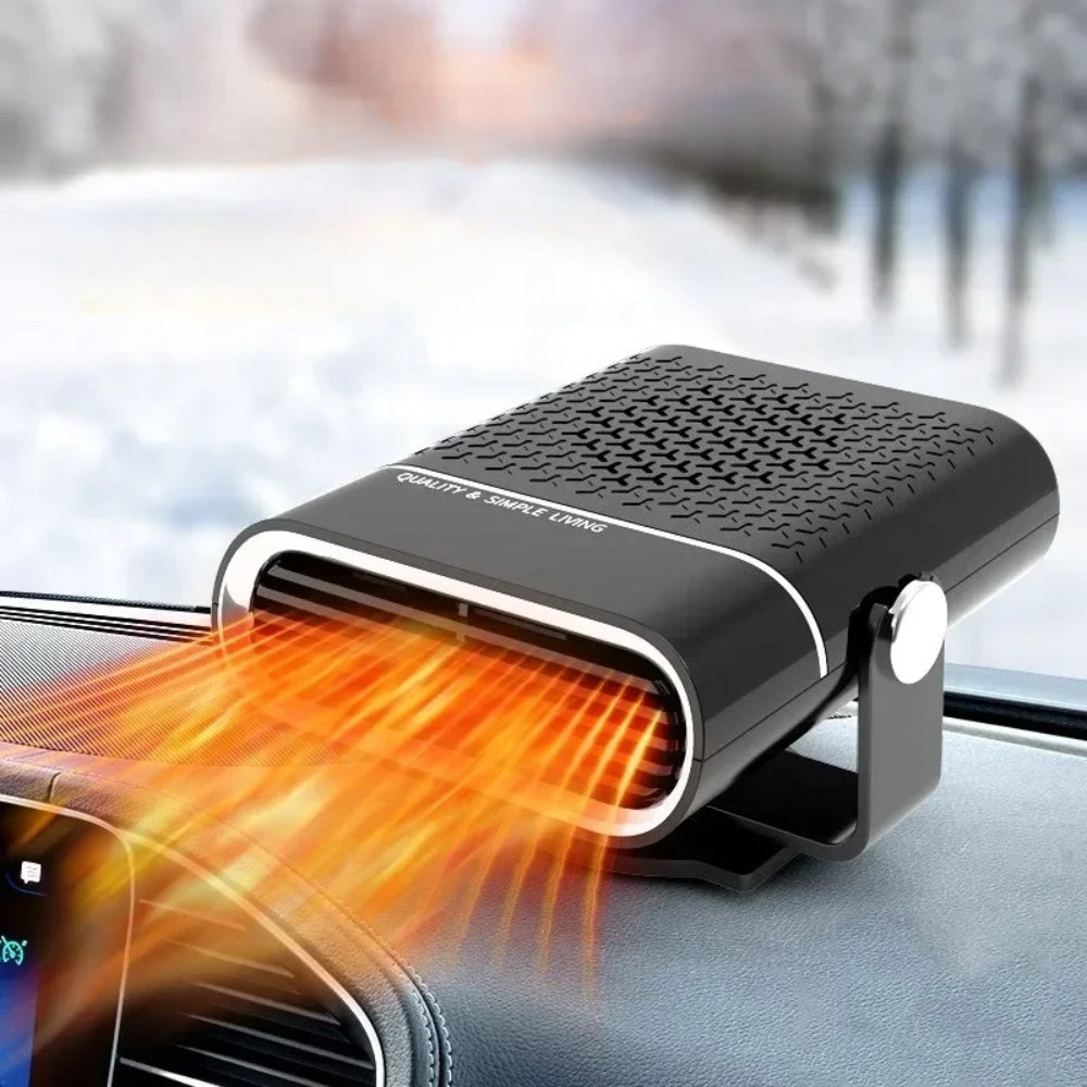 Compact 12V Car Heater Fan - Halri