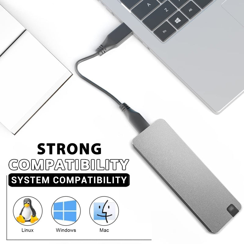Compact Fast USB 3.2 External Hard Drive
