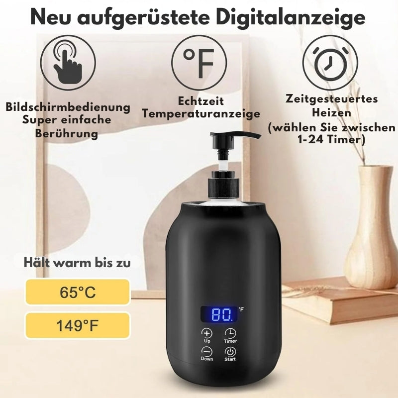 Compact Digital Massage Oil Heater with Touch Control