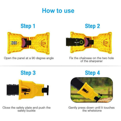 Fast Chainsaw Sharpener Tool for Precise Blade Sharpening