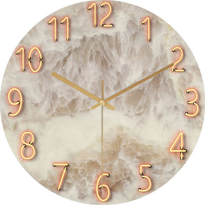 Modern Slim Wall Clock
