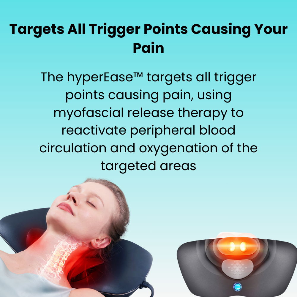 Heated Neck Massager Pillow with Compression