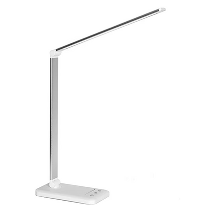 Compact LED Desk Light with USB Port and 5 Modes