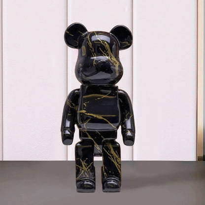 Colorful Bear City Decor Statue Figurine