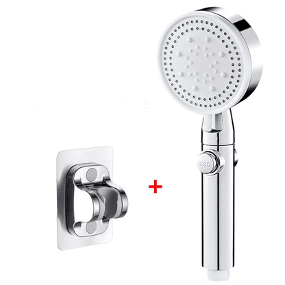 Halri Adjustable 5 Mode Shower Head with Control Button