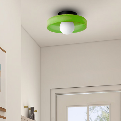 Sleek Circular LED Ceiling Lamp
