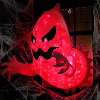 Spooky 5ft Blow Up Halloween Ghost Decor