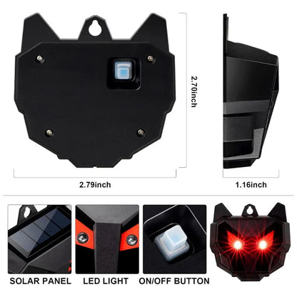 Motion Activated Outdoor Pest Repellent Lights 2 Pack