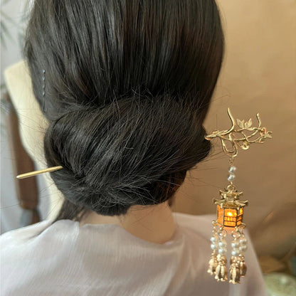 Vintage Inspired Hairpin Lantern Clips