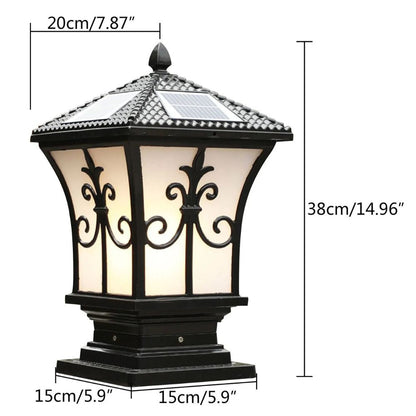 Bright Outdoor LED Garden Post Light for Yard and Driveway