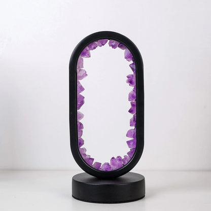 Purple Gemstone Soft Glow Table Light