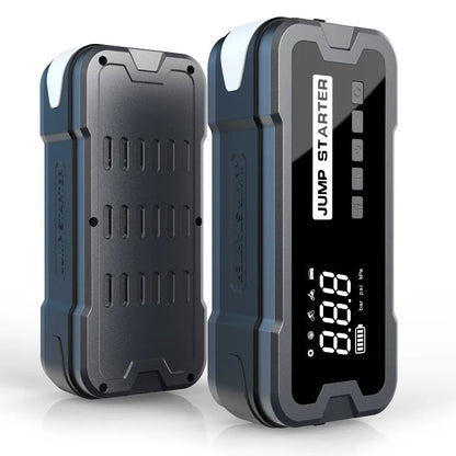 Compact Multi-Function Car Jump Starter with Air Compressor