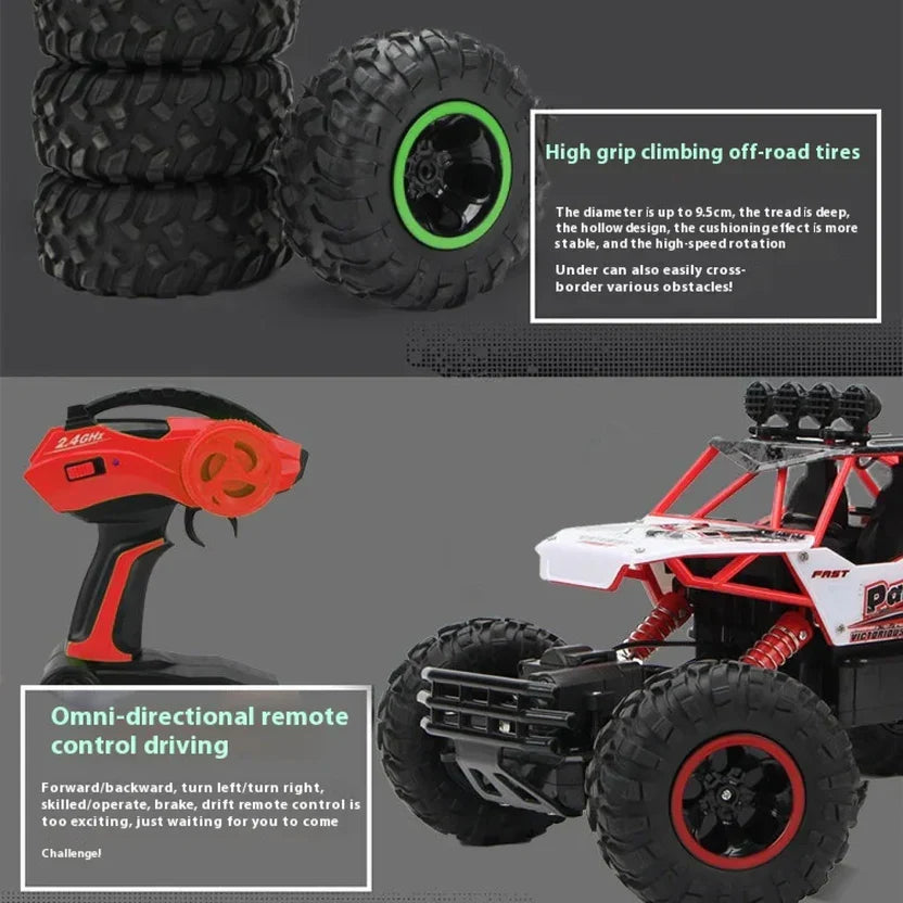 Big 4x4 Remote Control Off Road Toy Truck
