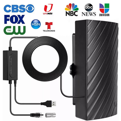 Ultra HD Indoor TV Antenna for Clear 4K Reception