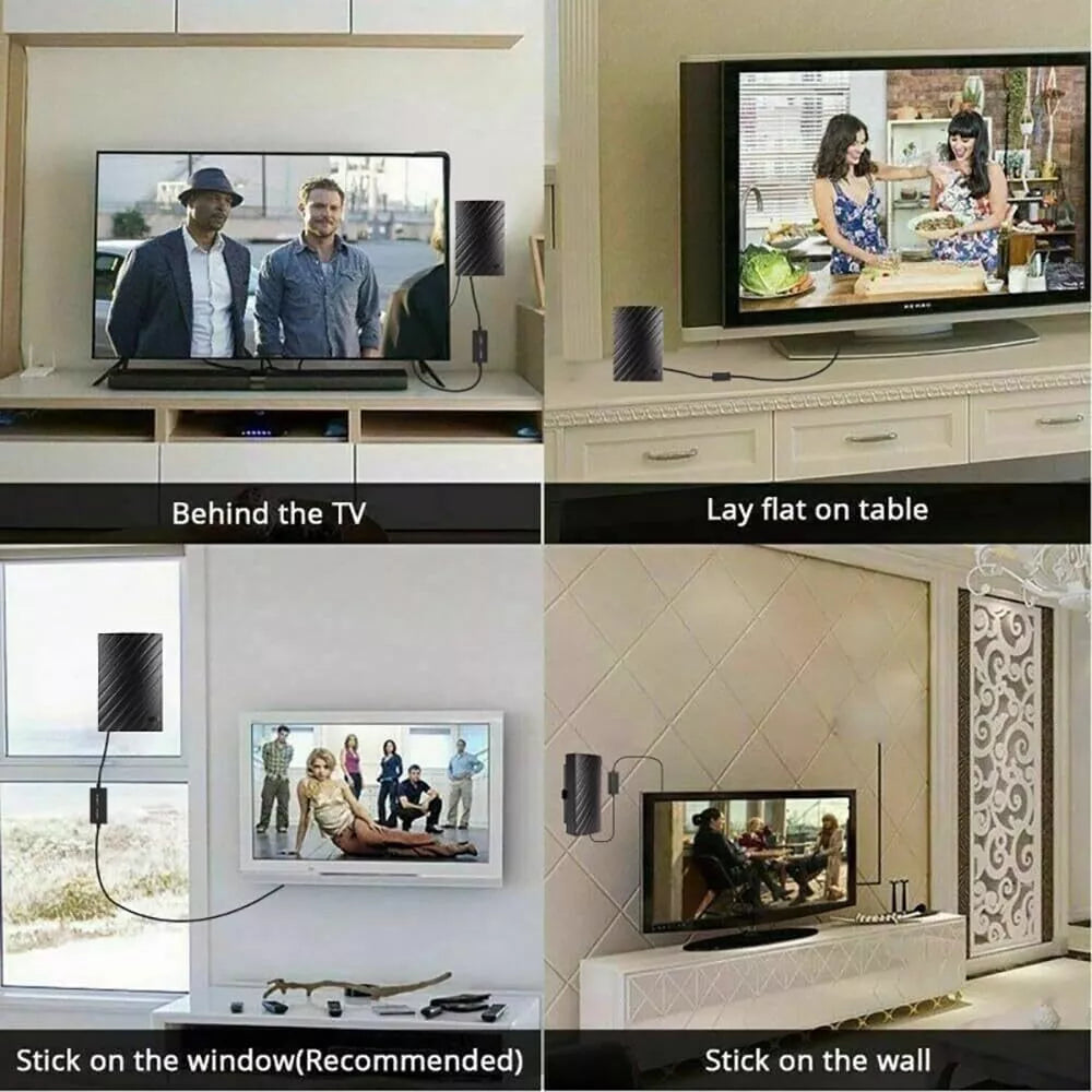 Ultra HD Indoor TV Antenna for Clear 4K Reception