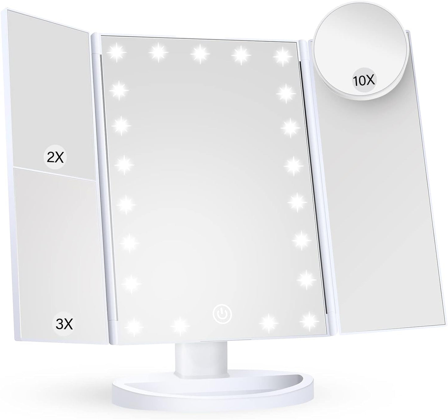 Portable LED Travel Makeup Mirror - Halri