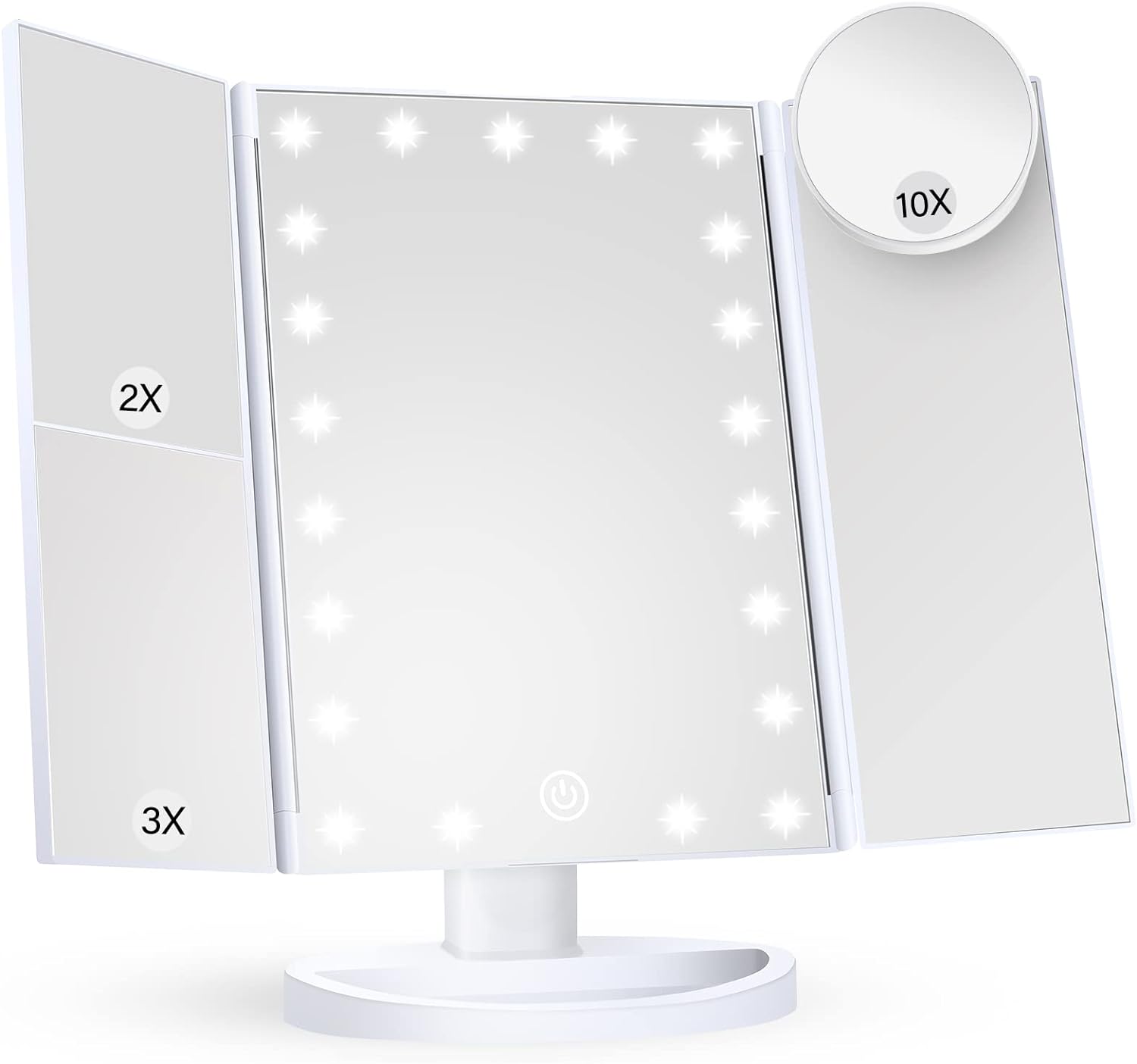 Portable LED Travel Makeup Mirror - Halri