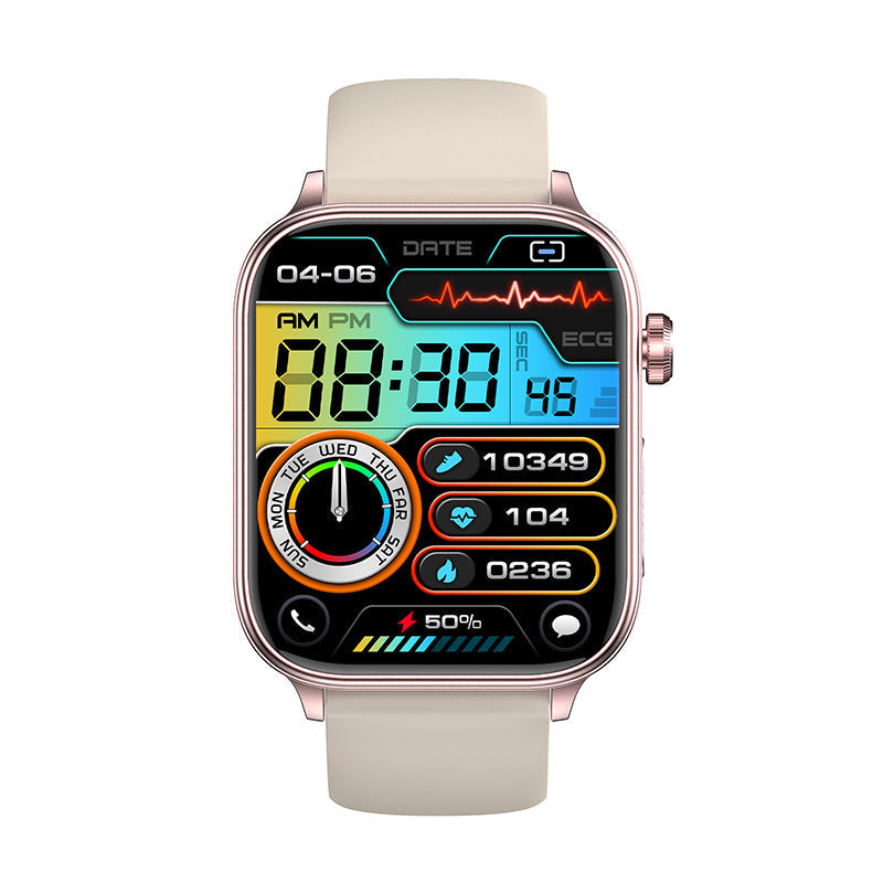 Slim Fitness Smartwatch | ECG, Heart Rate, Activity Tracker