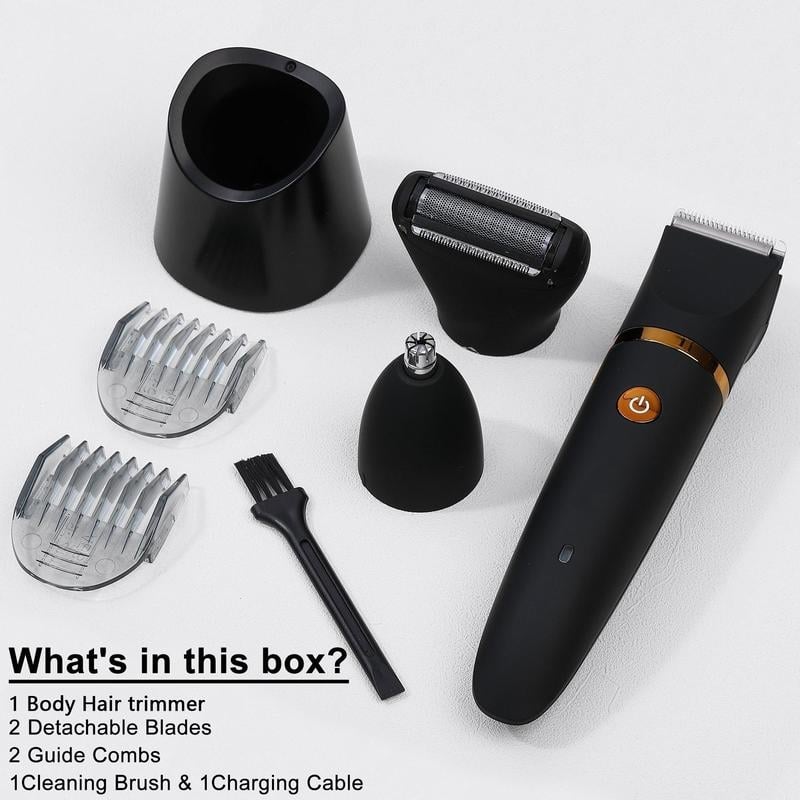 3-in-1 Mens Electric Body Trimmer