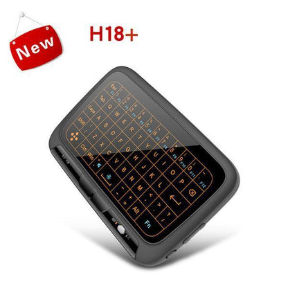 Compact Wireless LED Backlit Keyboard with Touchpad