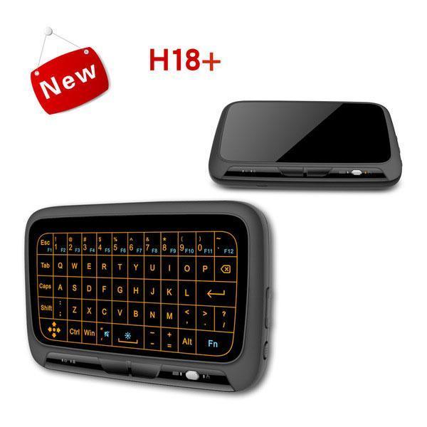Compact Wireless LED Backlit Keyboard with Touchpad