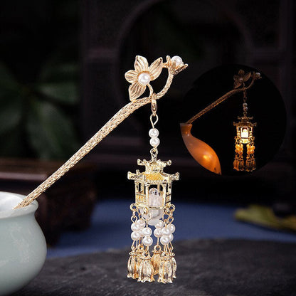 Vintage Inspired Hairpin Lantern Clips