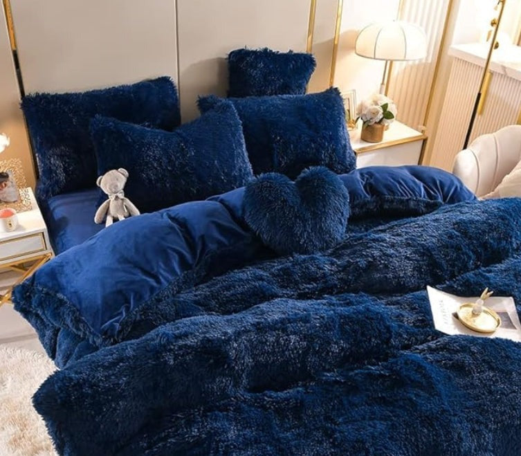 Soft Premium Duvet Cover with Zipper and Tie Downs