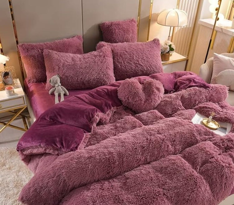 Soft Premium Duvet Cover with Zipper and Tie Downs