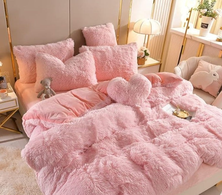 Soft Premium Duvet Cover with Zipper and Tie Downs