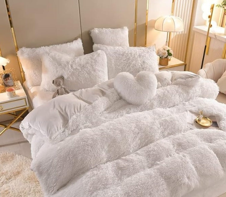Soft Premium Duvet Cover with Zipper and Tie Downs