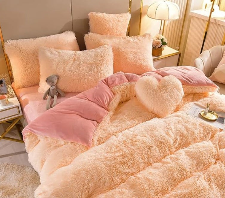 Soft Premium Duvet Cover with Zipper and Tie Downs