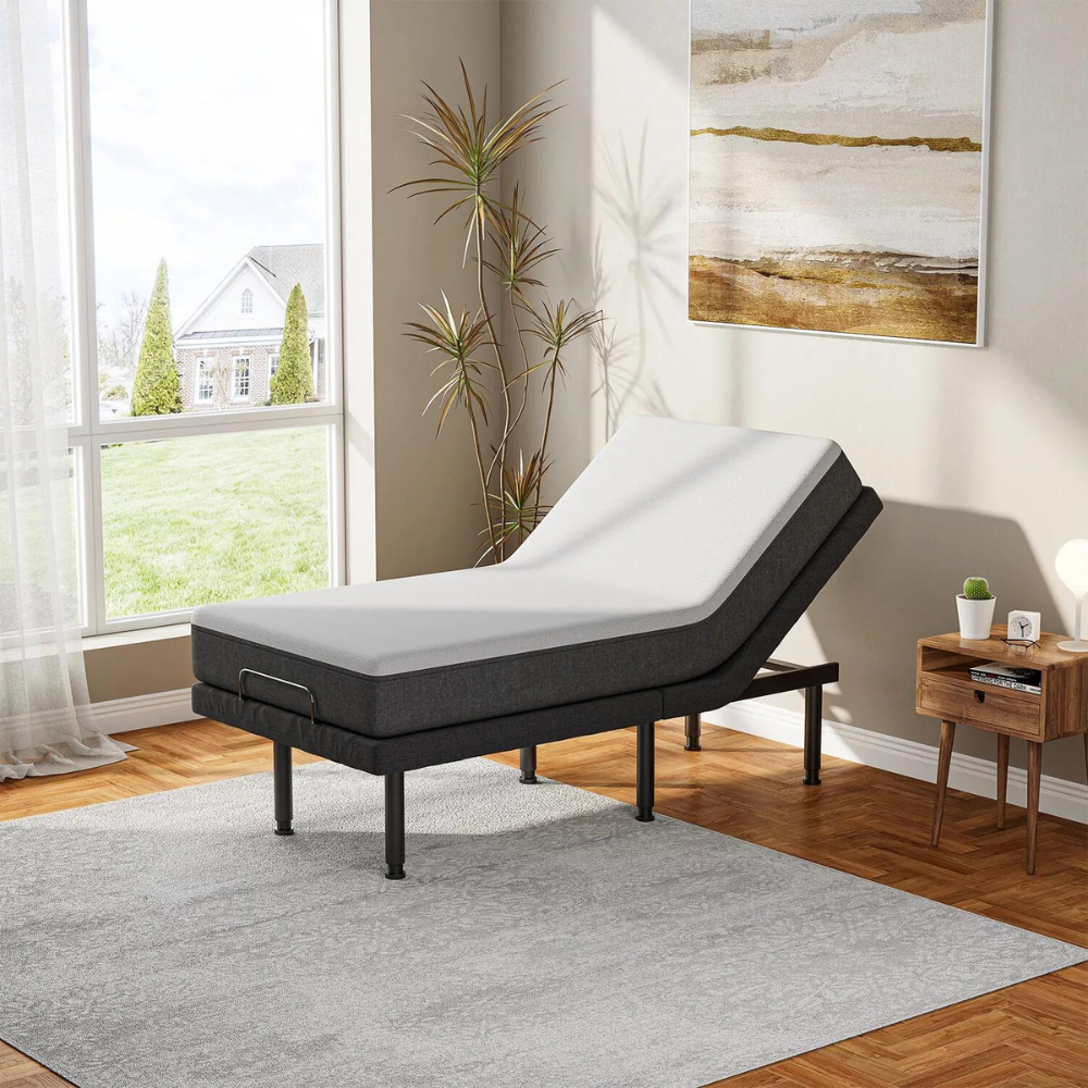 Comfortable Height Adjustable Wireless Bed Frame