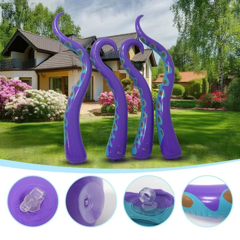 Large Blow Up Octopus Halloween Party Decorations