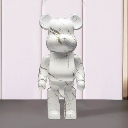 Colorful Bear City Decor Statue Figurine