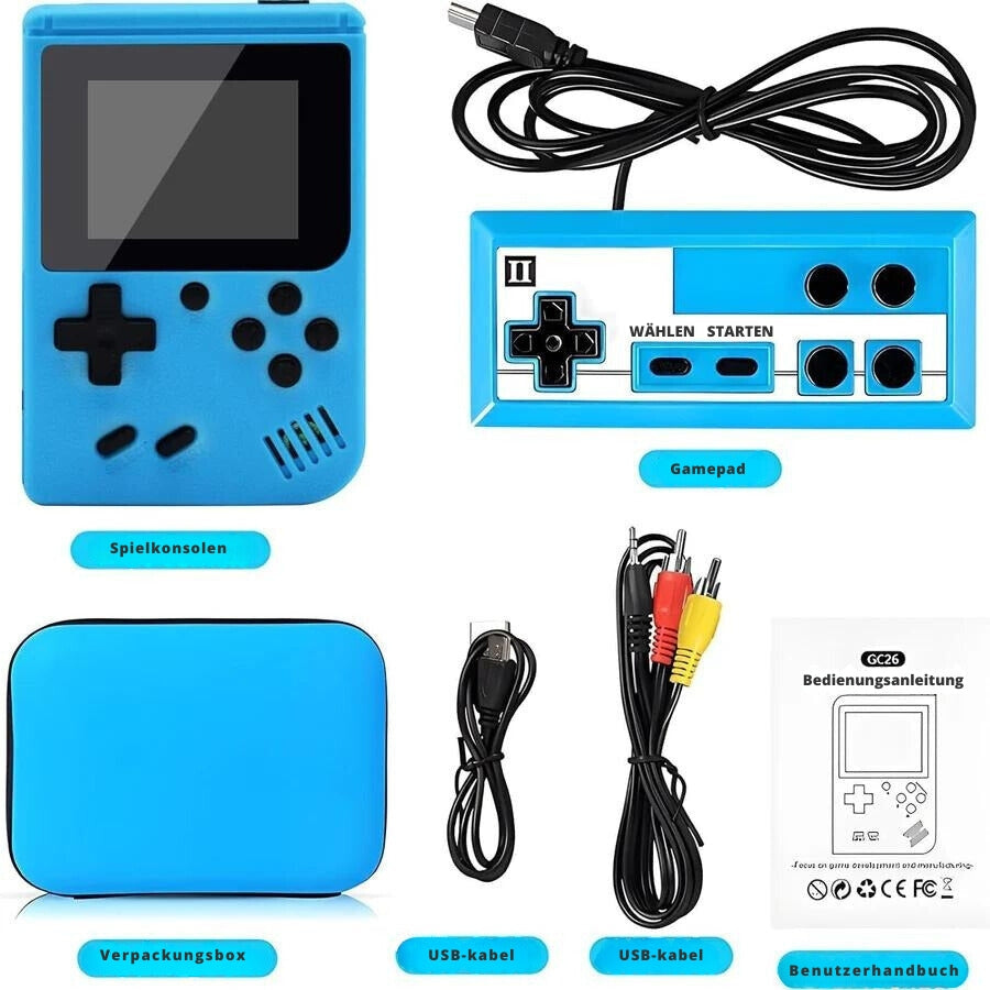 Portable Vintage Game Player with Classic Games