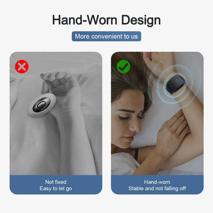 Relaxing Sleep Tracker with Gentle Pulse Therapy
