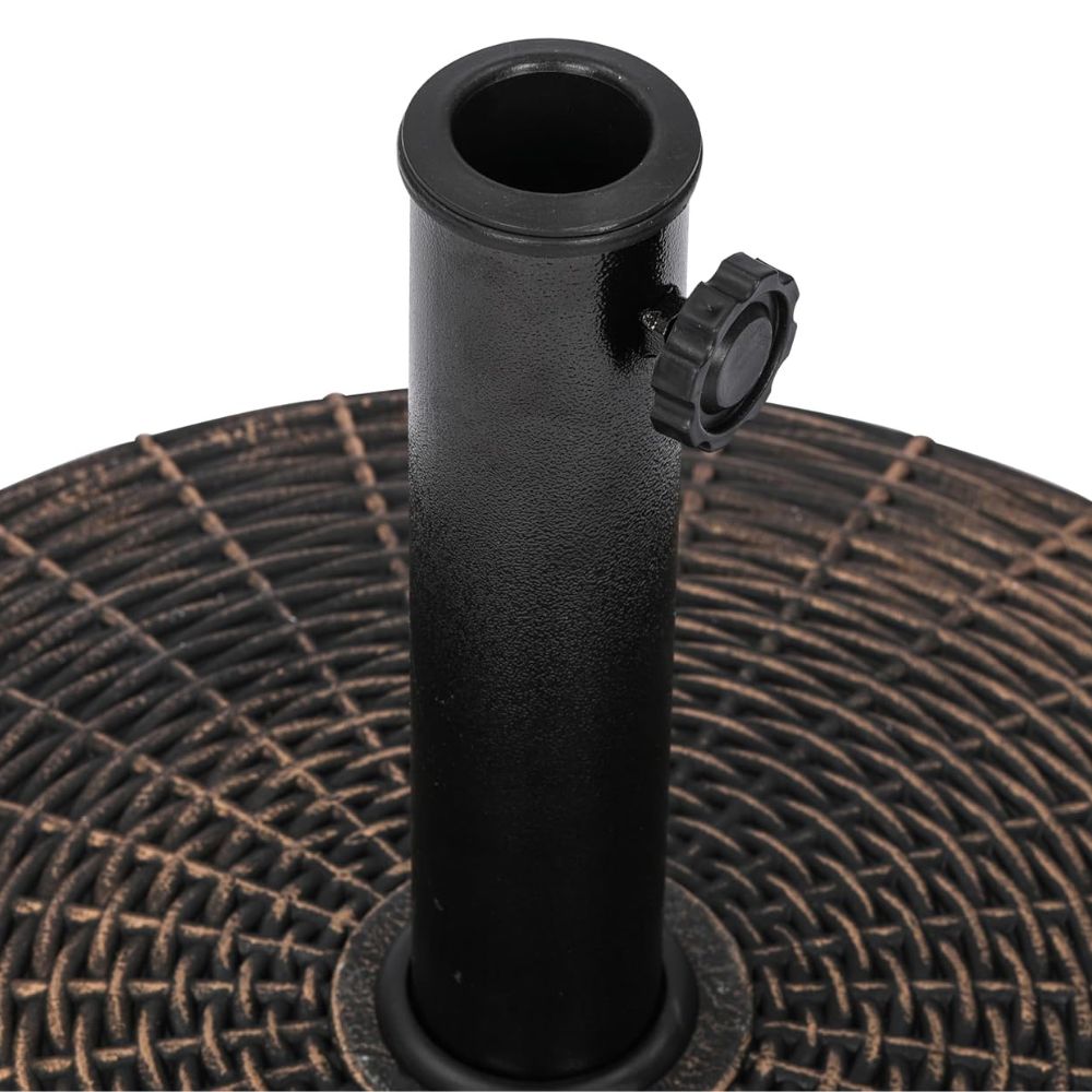 Sturdy Garden Umbrella Stand with Casters