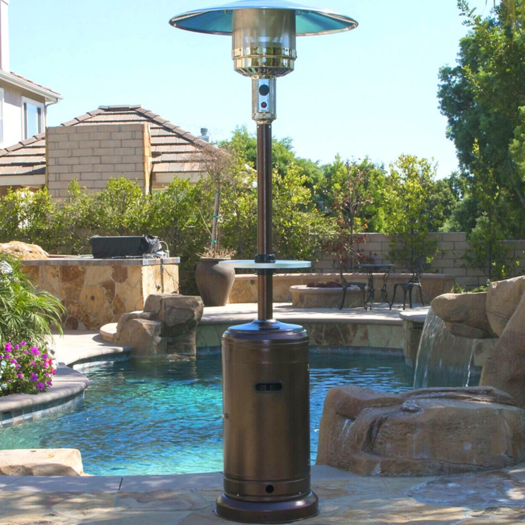Large Backyard Propane Fire Pit Table Heater