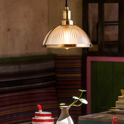 Vintage Crystal Pendant Light