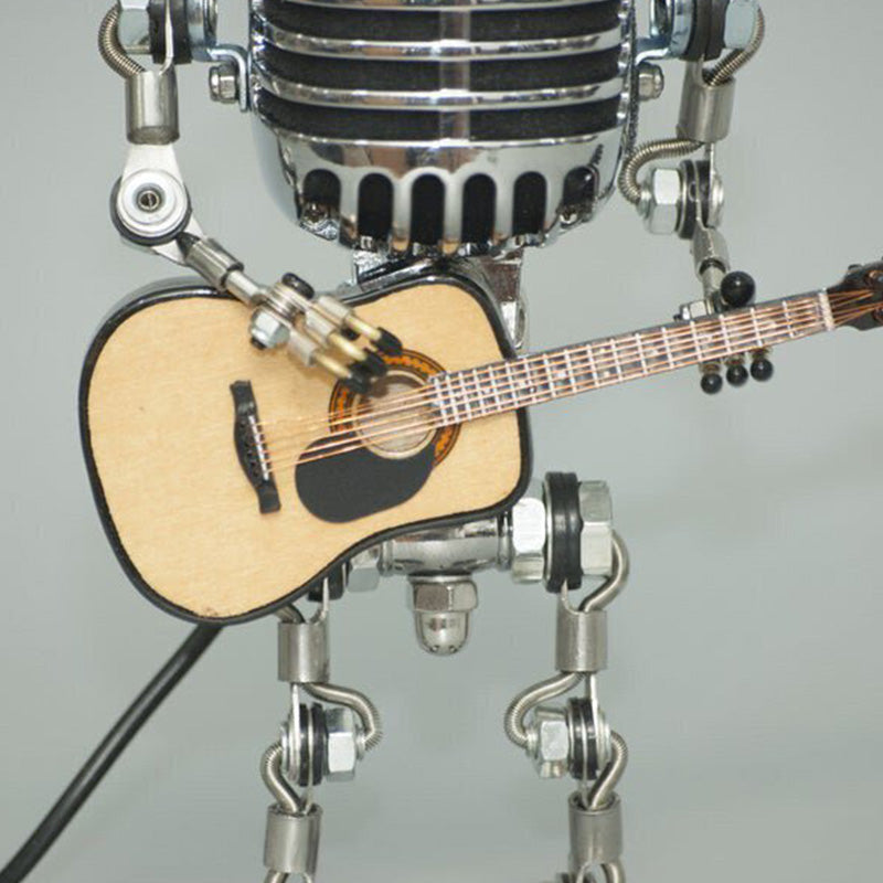Vintage Style Robot Microphone