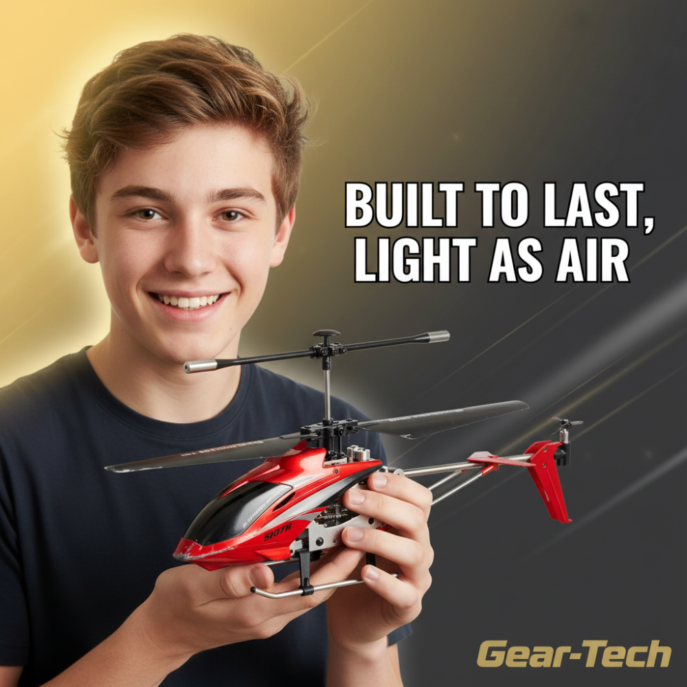 Durable Mini RC Helicopter for Kids and Beginners