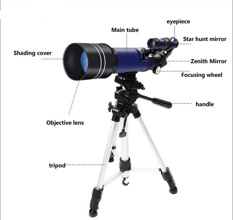 Easy Space Telescope Kit with 150X Zoom and Barlow Lens