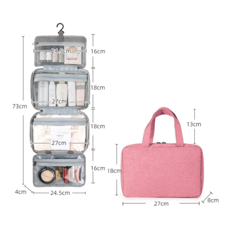 Portable Makeup Storage Hanging Travel Bag