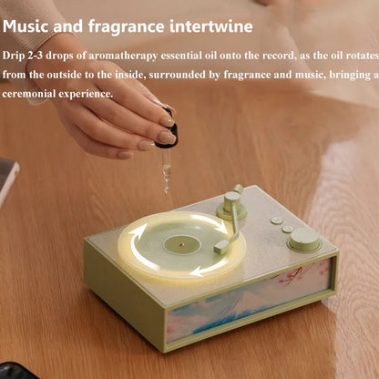 Relaxing Wireless Speaker with Colorful Nightlight