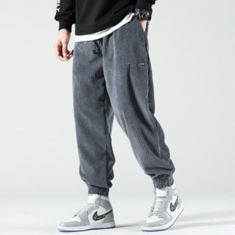 Comfortable Loose Fit Jogger Pants with Side Pockets
