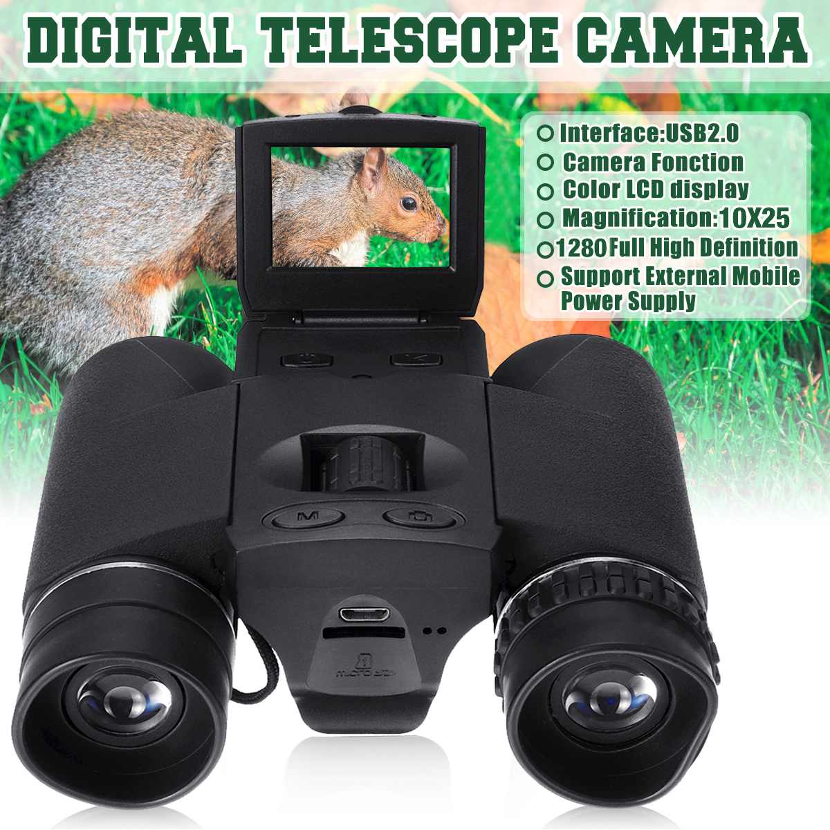 Digital Camera Binoculars