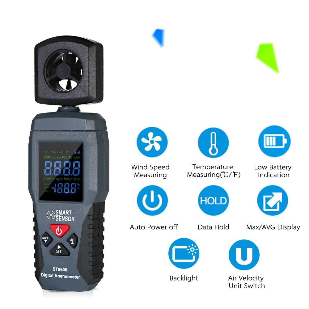 Handheld Anemometer Wind Speed Meter