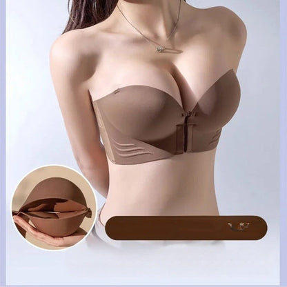 Comfortable Wireless Front Hook Bra