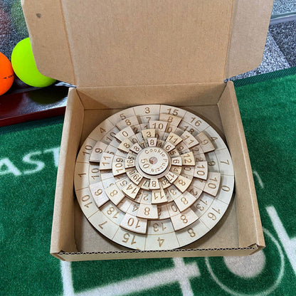 Challenging Wooden Brain Teaser Puzzle Toy