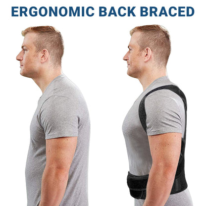 Comfortable Back Support Belt for Posture Correction - Halri